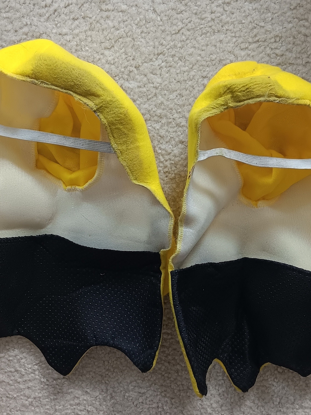 Spirit Penguin Costume in Black, White & Yellow - Picture 4 of 6